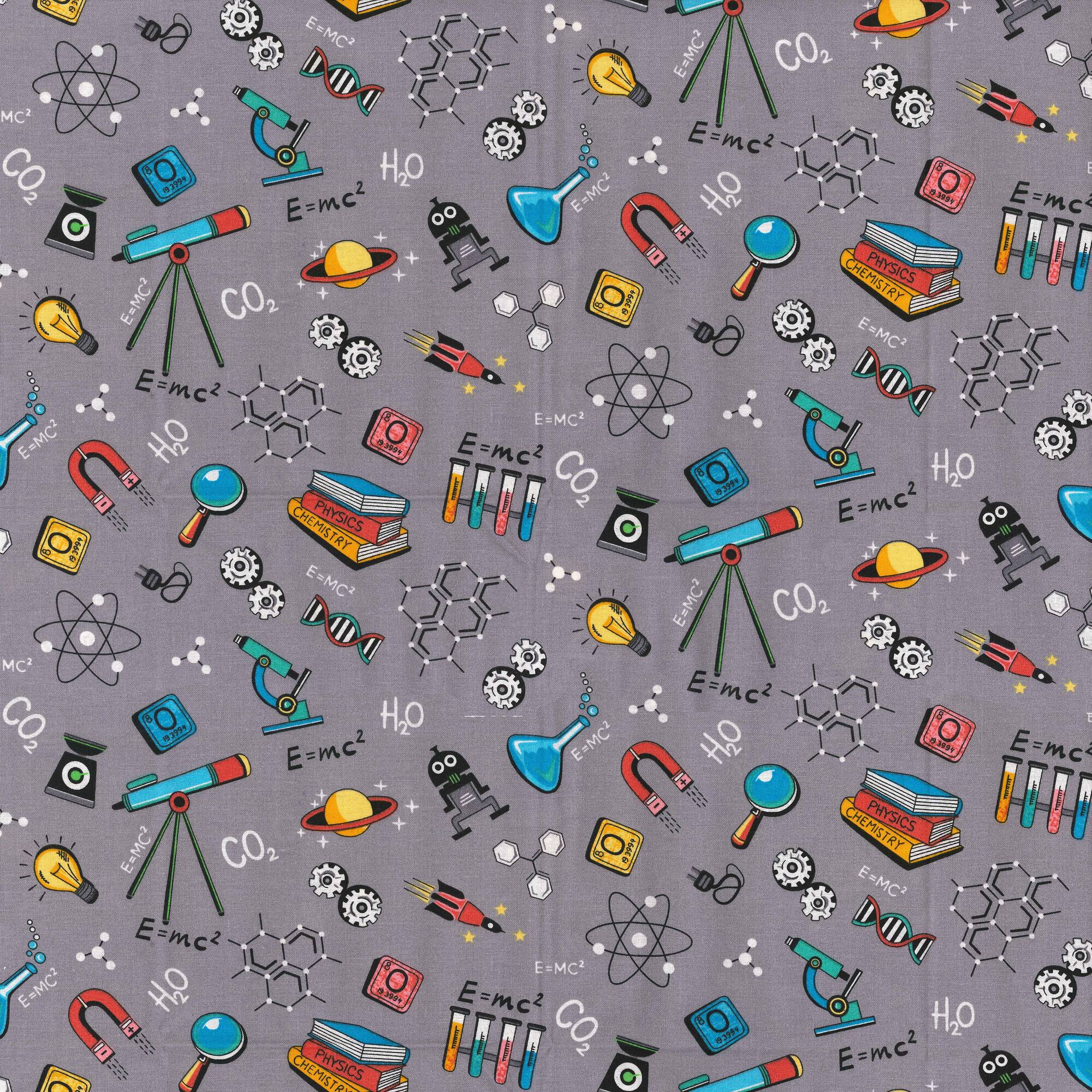 Fabric Traditions Science Toss Cotton Fabric